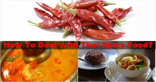 Deal with Thai spicy food