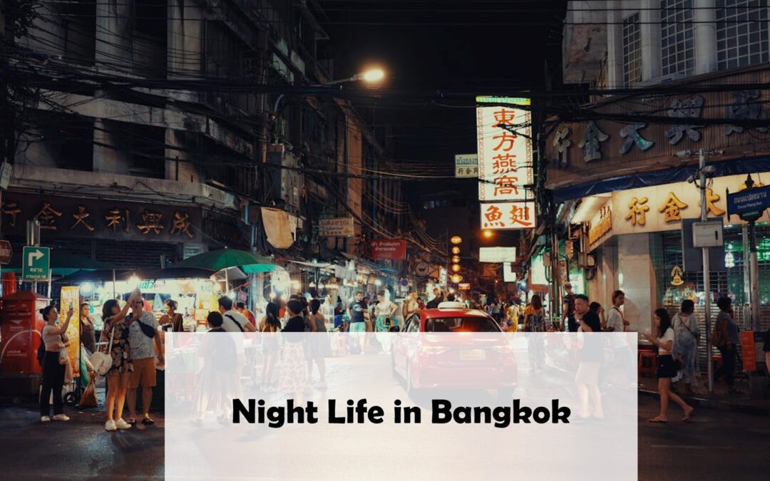 Celebrate the Night Life in Bangkok by Drinking and Dancing with Music