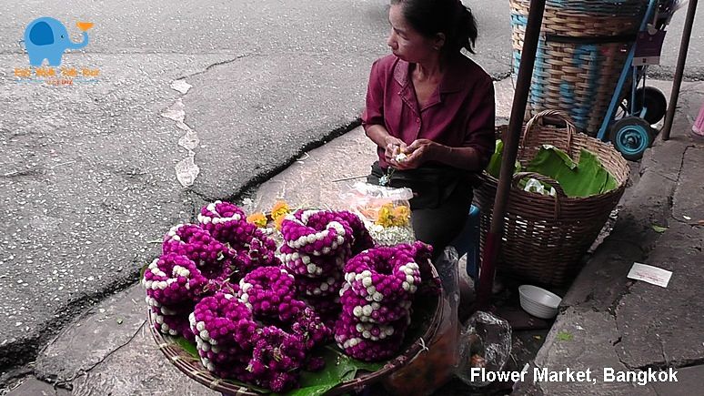 Thai flower arrangement