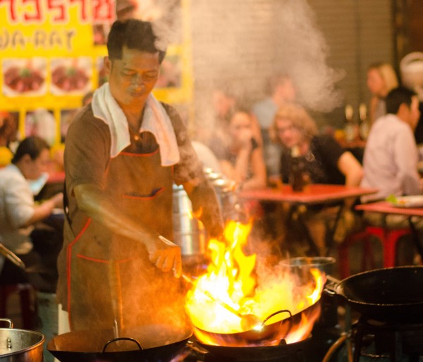 China town street food