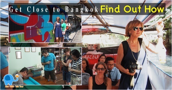 Enjoyable walking tour in Bangkok