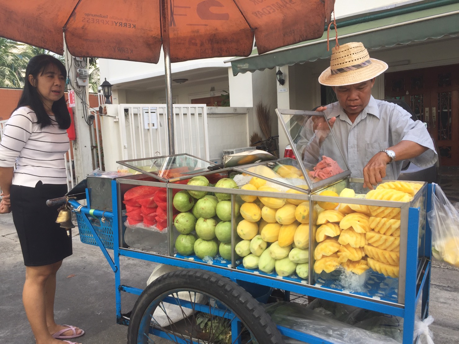 fruits cart