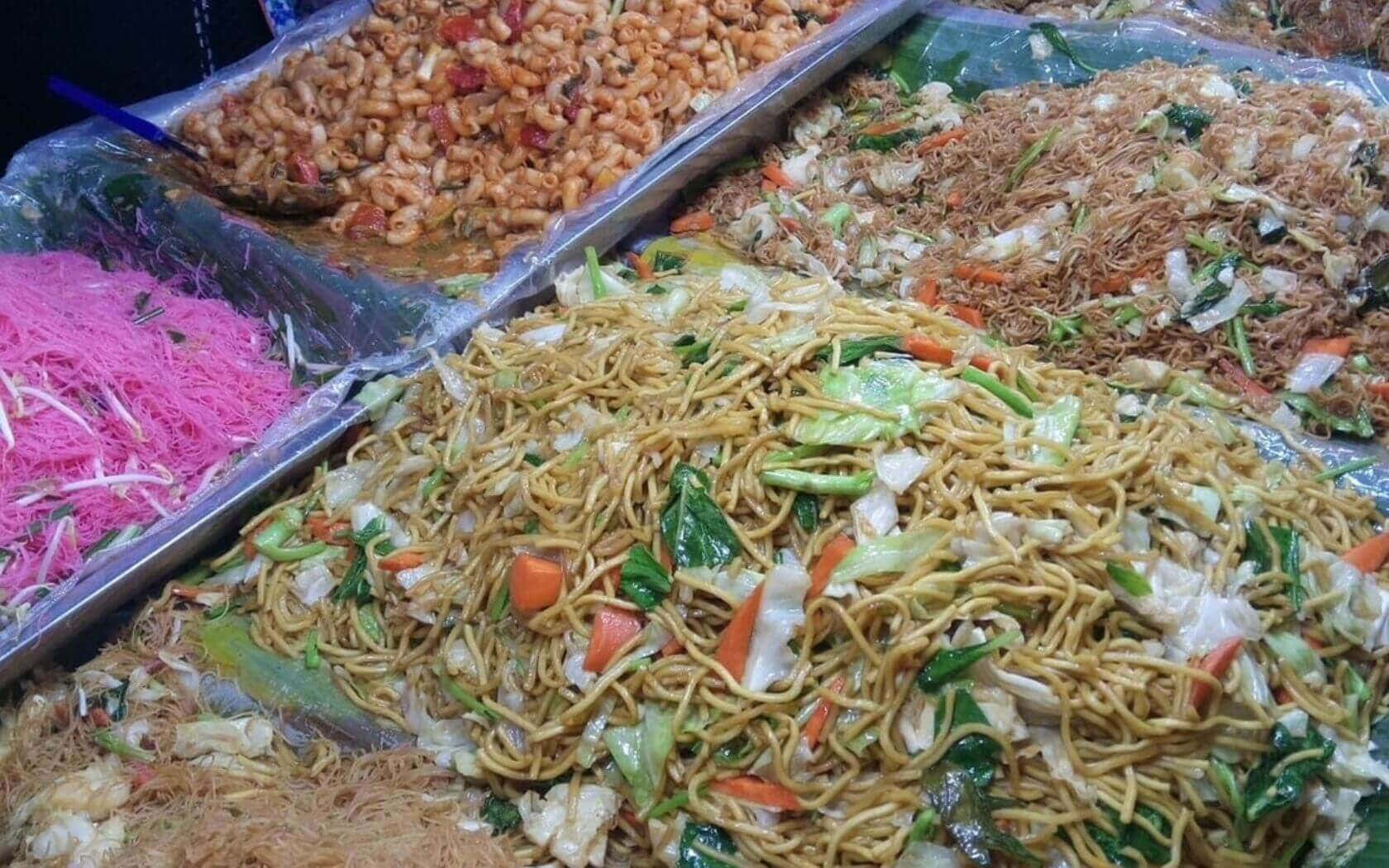 Fried Noodle ผัดหมี่ Bangkok Styreet Food