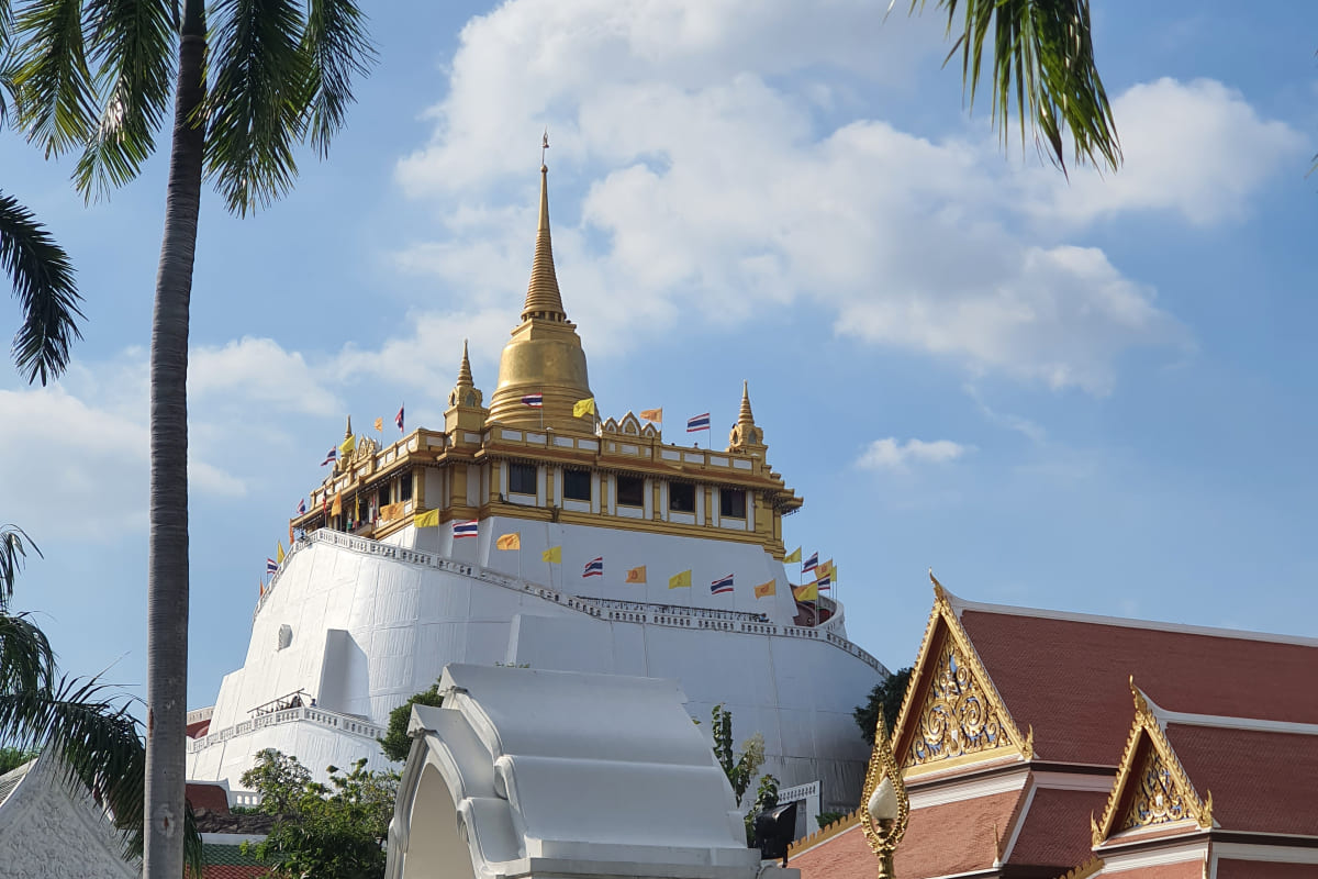 Golden Mountain temple Bangkok