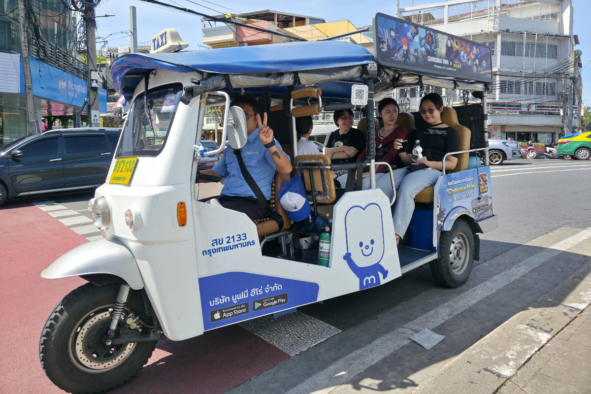 Ev tuk tuk bangkok